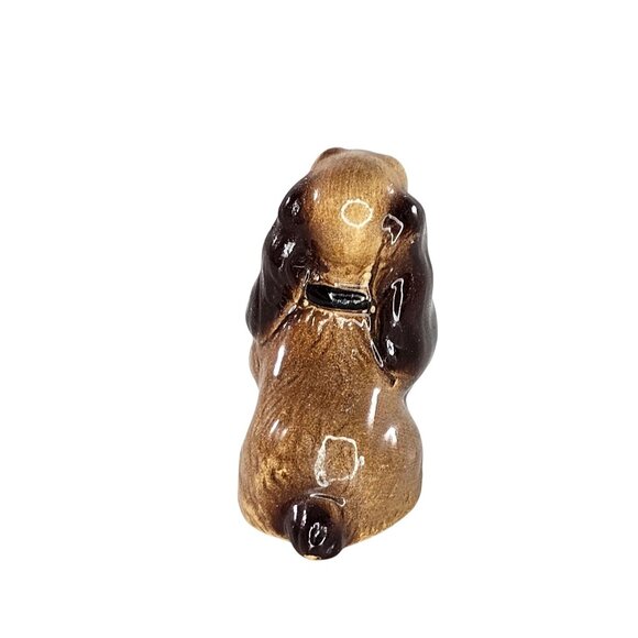 Hagen Renaker Cocker Spaniel Mama Miniature Figurine Sitting Dog Lady - Picture 4 of 8